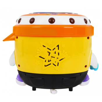 Interaktywna Tańcząca Perkusja DJ dla dzieci 18m+ Melodie Światła + 2 tryby tańca + Funkcja nagrywania słów